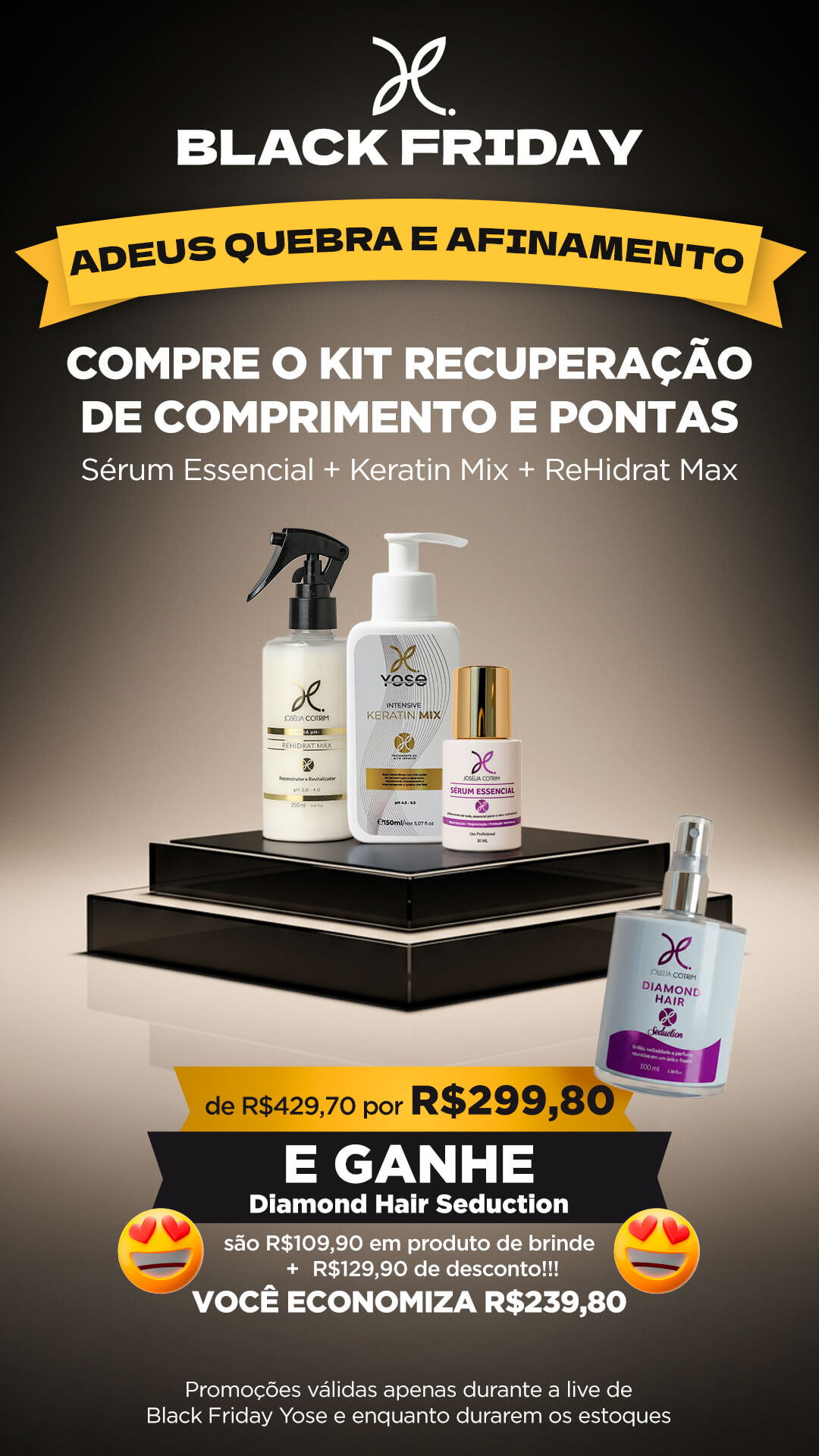 Adeus quebra e afinamento