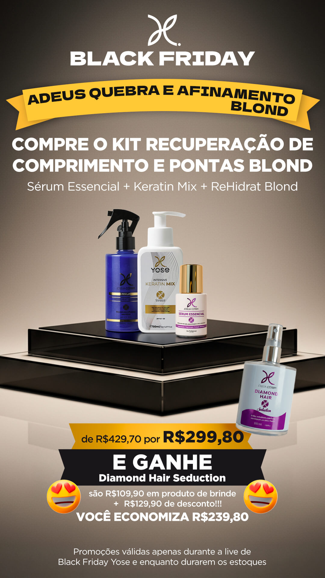 Adeus quebra e afinamento Blond