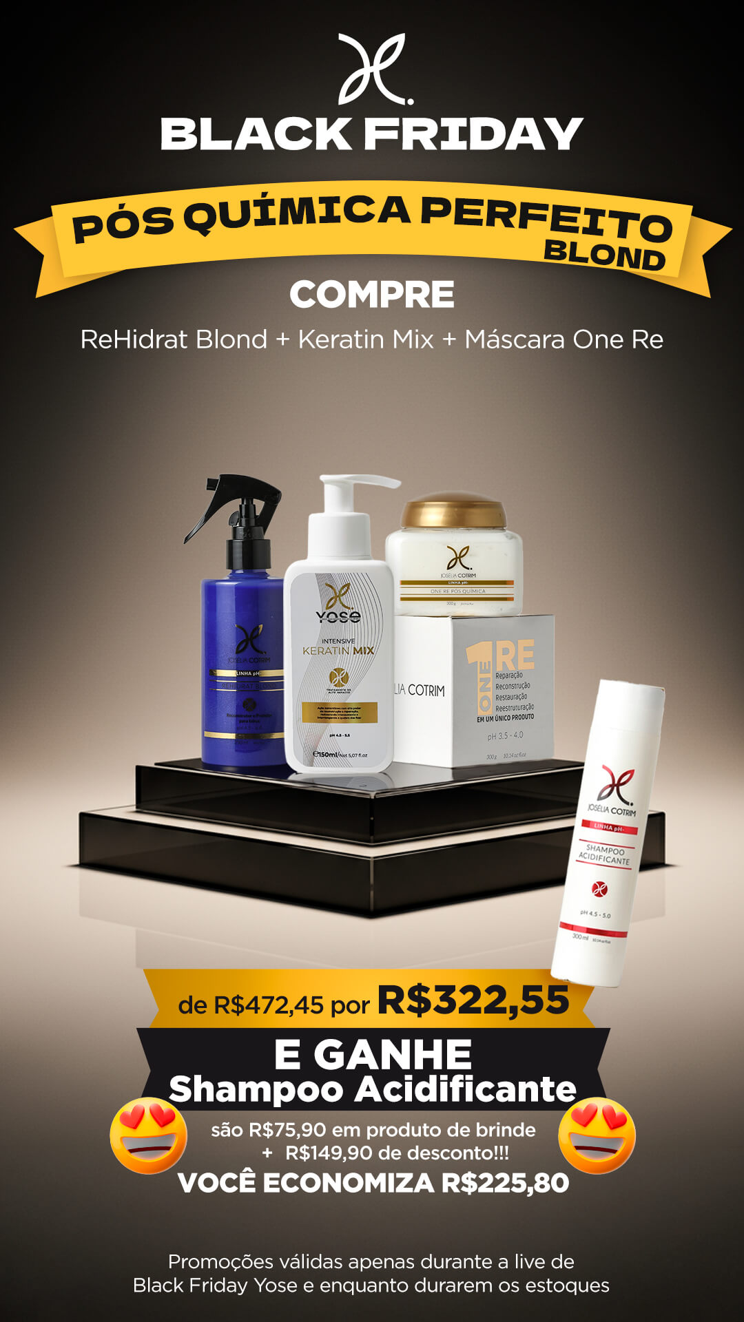 Pós Química Perfeito Blond