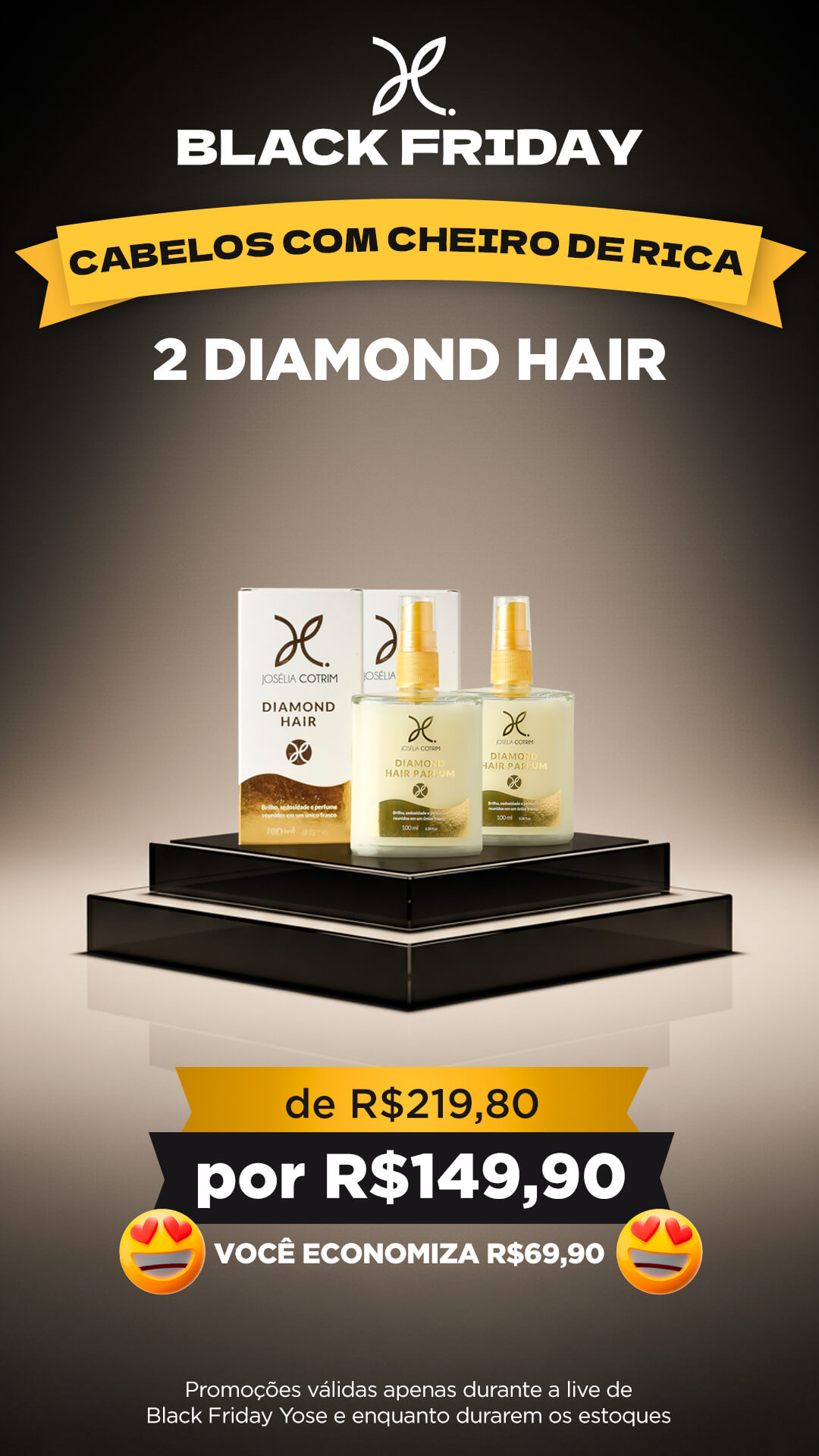 CABELOS COM CHEIRO DE RICA