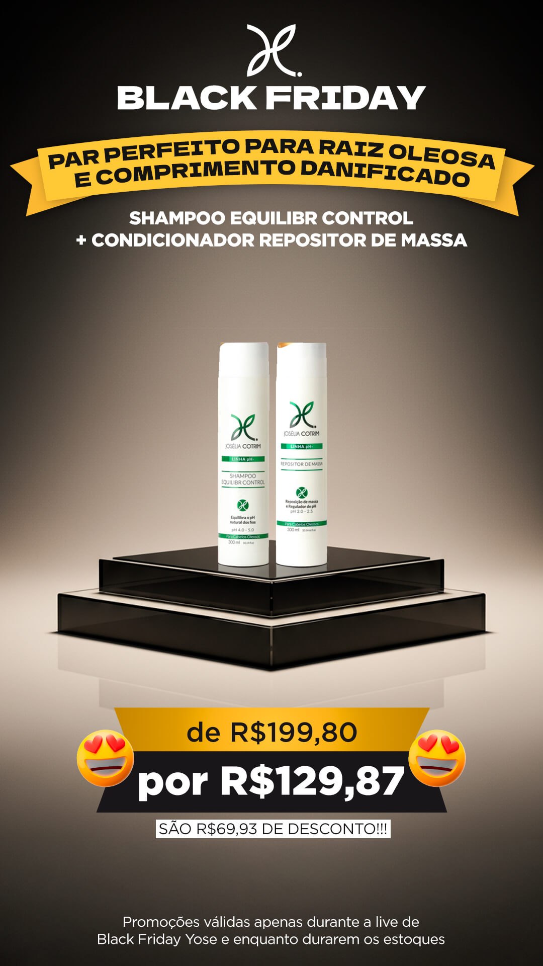 Par Perfeito para Raiz Oleosa e Comprimento Danificado